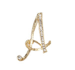 Letter brooch A nz
