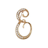 Letter brooch E nz
