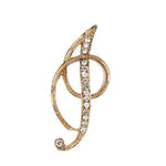 Letter brooch I nz