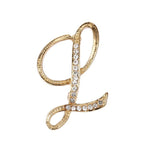 Letter brooch L nz