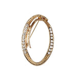 Letter brooch O nz