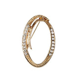 Letter brooch O nz
