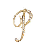 Letter brooch P nz
