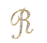 Letter brooch R nz