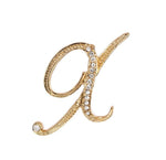 Letter brooch X nz