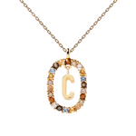 Letter C necklace nz
