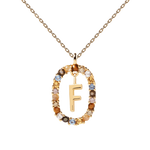 Letter F necklace nz