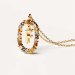 Letter F necklace nz