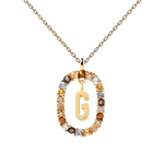 Letter G necklace nz