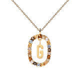 Letter G necklace nz