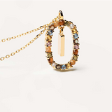 Letter I necklace nz