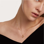 Letter I necklace nz