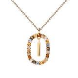 Letter I necklace nz
