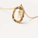 Letter N necklace nz