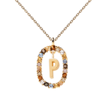 Letter P necklace nz