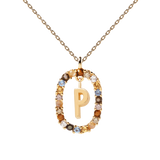 Letter P necklace nz