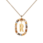 Letter R necklace nz