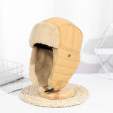 Light leather ushanka nz