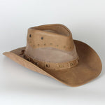 Lightweight Leather cowboy hat nz