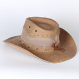 Lightweight Leather cowboy hat nz