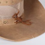 Lightweight Leather cowboy hat nz