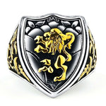 Lion crest signet ring nz