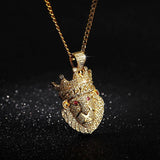 Lion crown necklace nz