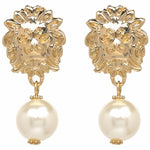 Lion drop earrings nz