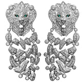 Lion earrings silver nz