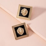 Lion head earrings nz