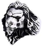 Lion head men’s ring 56.5 mm nz