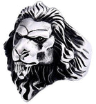 Lion head men’s ring 56.5 mm nz