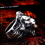 Lion head men’s ring nz