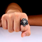 Lion head men’s ring nz