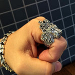 Lion masculine ring nz