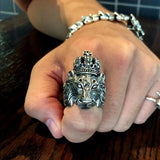 Lion masculine ring nz