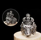 Lion masculine ring nz