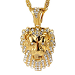 Lion pendant with diamonds nz