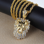Lion pendant with diamonds nz
