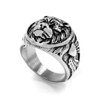 Lion personality ring nz