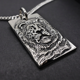 Lion portrait pendant nz