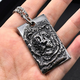 Lion portrait pendant nz
