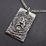Lion portrait pendant nz