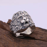 Lion ring sterling silver nz