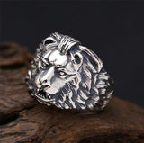 Lion ring sterling silver nz