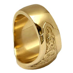 Lion seal signet ring nz