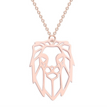 Lion simple necklace women Pink nz