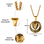 Lion snake necklace nz