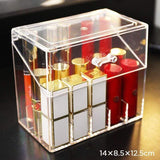Lipstick organiser case Transparent nz