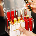 Lipstick organiser case Transparent nz
